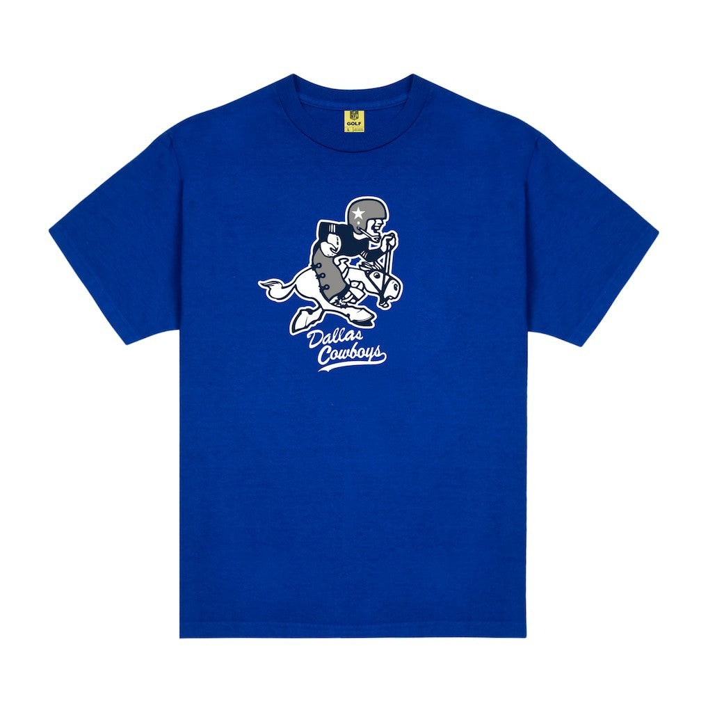 Dallas Cowboys GOLF WANG Motto T-Shirt Blue | NFL