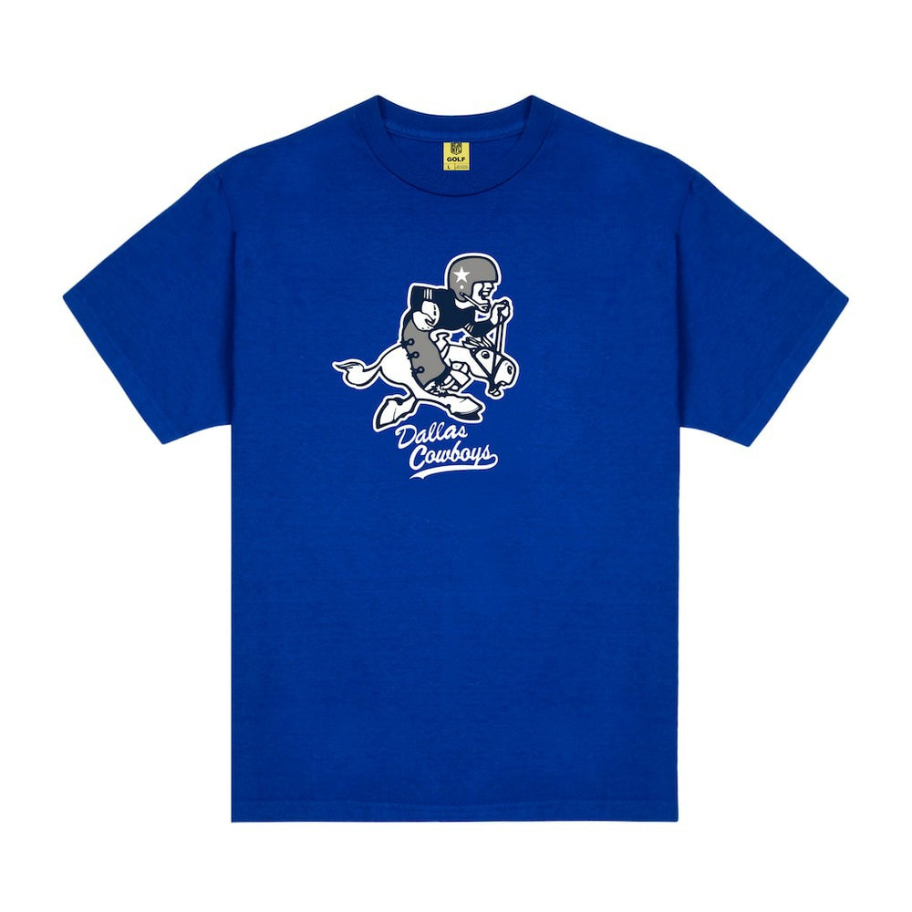 Dallas Cowboys GOLF WANG Motto T-Shirt Blue | NFL