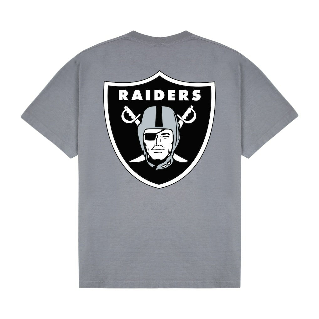 Las Vegas Raiders GOLF WANG Motto T-Shirt Silver | NFL