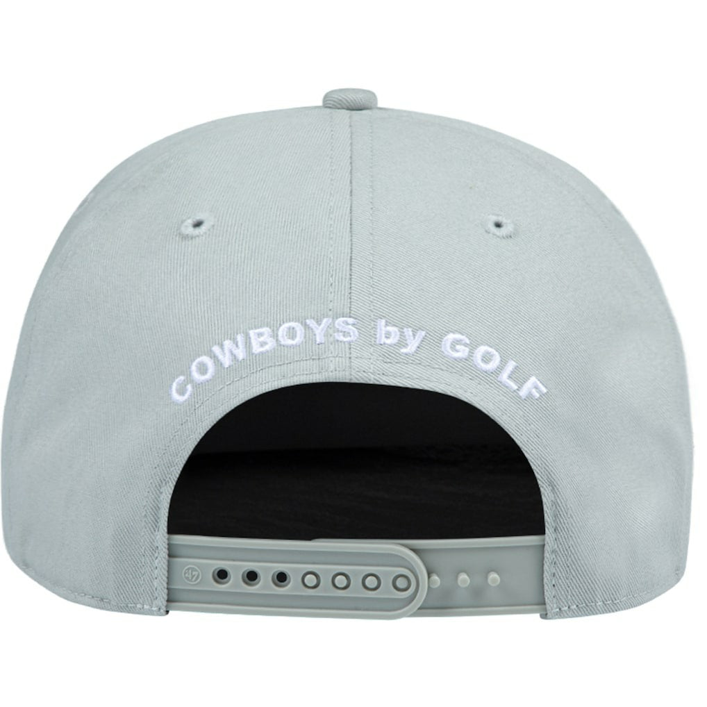 Dallas Cowboys GOLF WANG Snapback Hat Silver | NFL