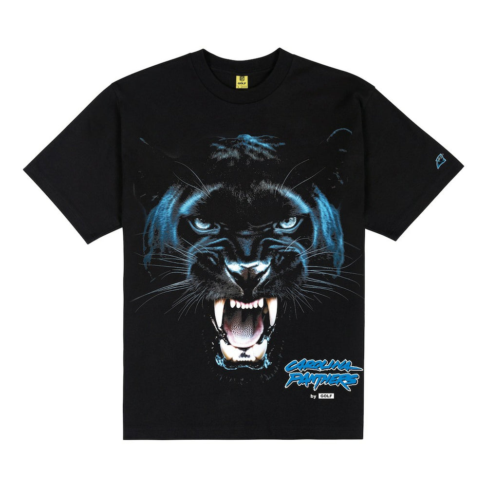 Carolina Panthers GOLF WANG Animal T-Shirt Black | NFL