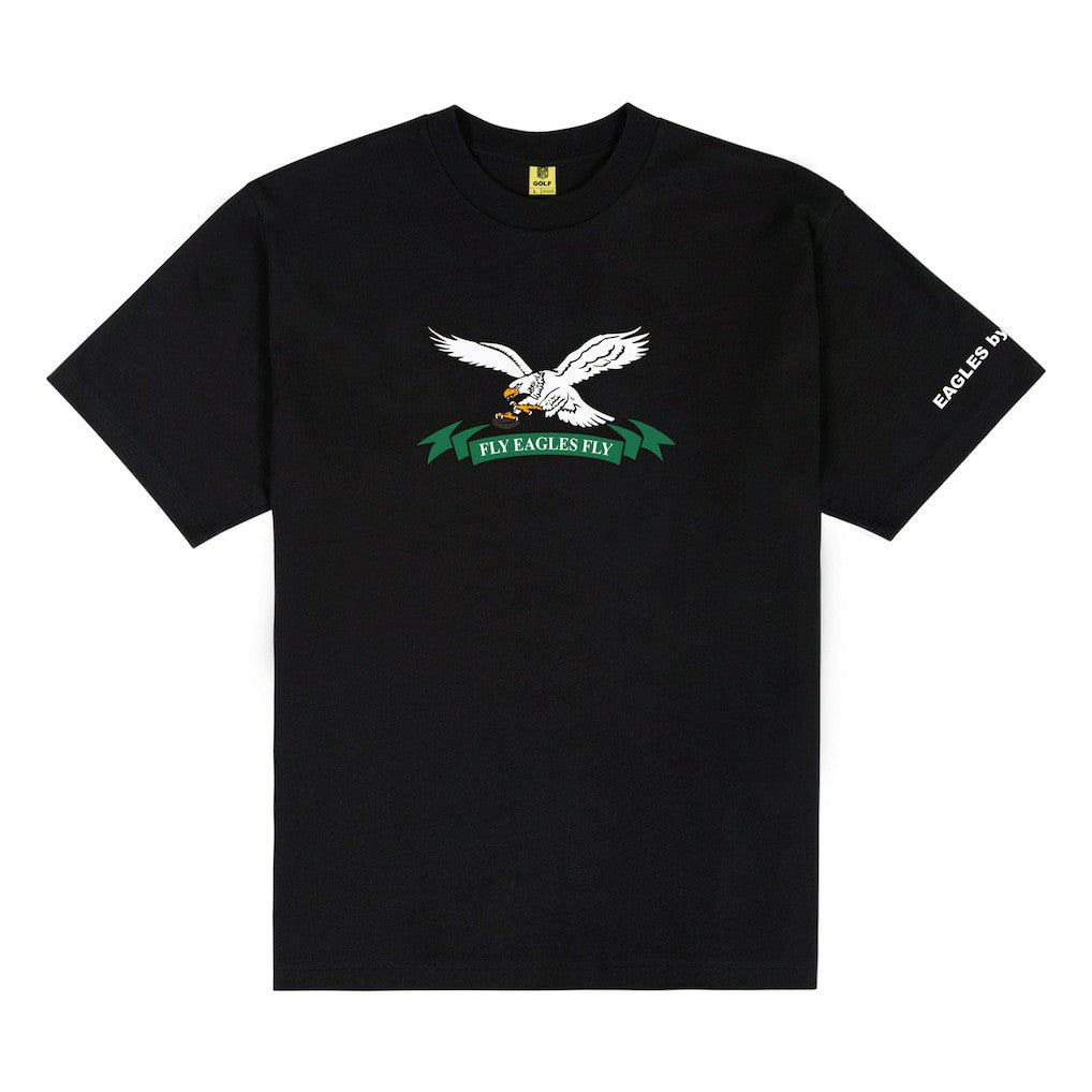 Philadelphia Eagles GOLF WANG Fly Eagles Fly T-Shirt Black | NFL
