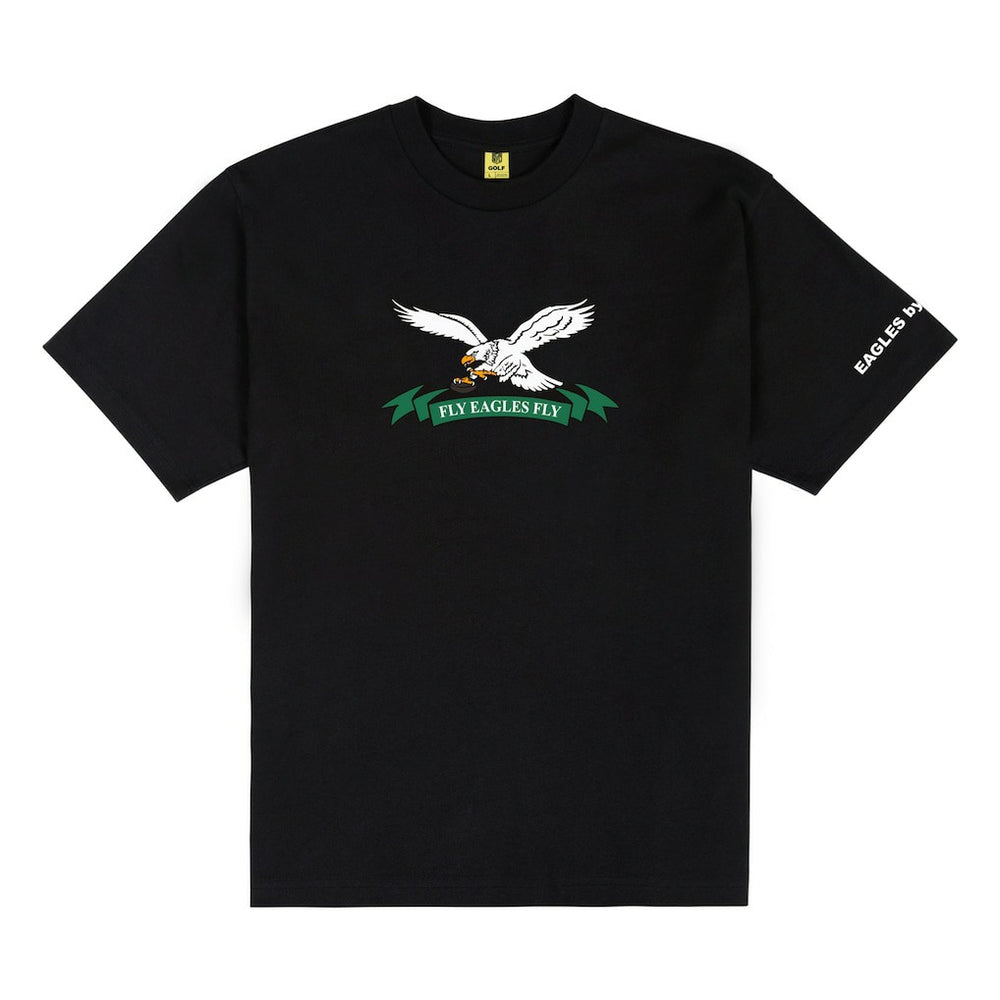 Philadelphia Eagles GOLF WANG Fly Eagles Fly T-Shirt Black | NFL