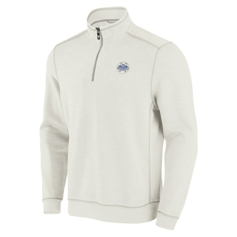 Houston Astros Tommy Bahama Sport Tobago Bay Tri-Blend Half-Zip Sweatshirt - MLB