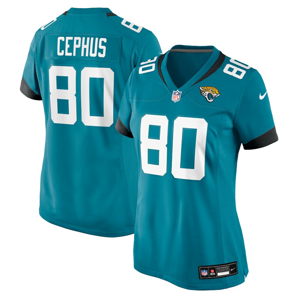 Joshua Cephus Jacksonville Jaguars Women's Team Game Jersey Teal | Nike for Sale
