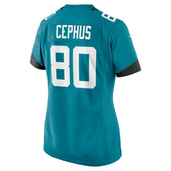 Joshua Cephus Jacksonville Jaguars Women's Team Game Jersey Teal | Nike for Sale
