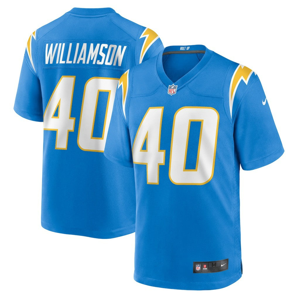 Kendall Williamson Los Angeles Chargers Team Game Jersey Powder Blue | Nike for Sale