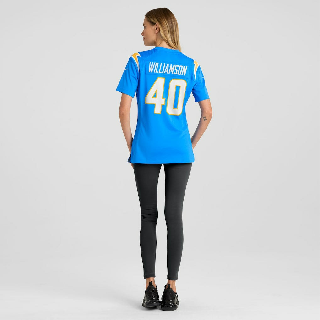 Kendall Williamson Los Angeles Chargers Women's Team Game Jersey Powder Blue | Nike for Sale