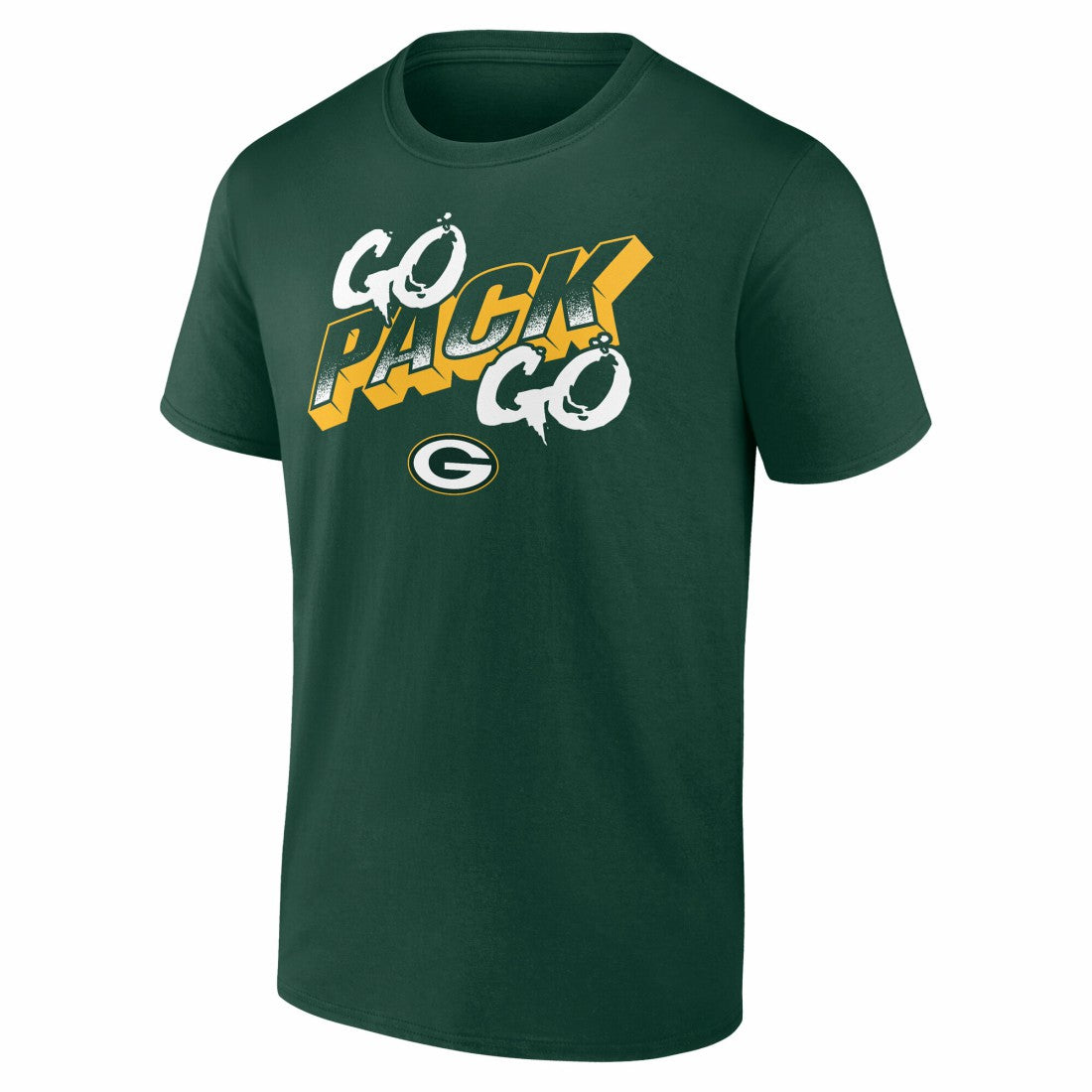 Green Bay Packers Go Pack Go T-Shirt Green | NFL