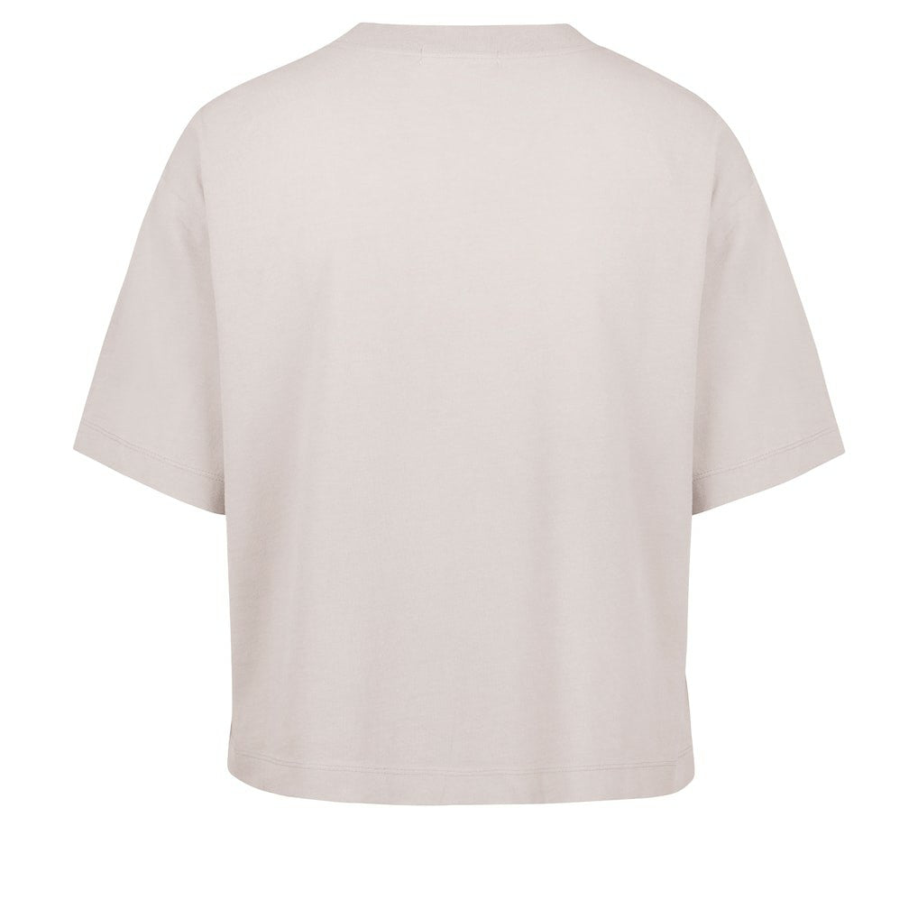 Washington Commanders '47 Women's Cropped Windthrow Ravine T-Shirt Natural | 47 brand