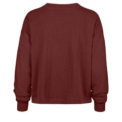 Arizona Cardinals '47 Women's Muse Sydney Long Sleeve Cropped T-Shirt Cardinal | 47 brand