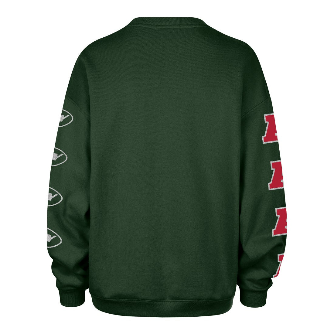 New York Jets '47 Women's Go Big Oversized Pullover Sweatshirt Green | 47 brand