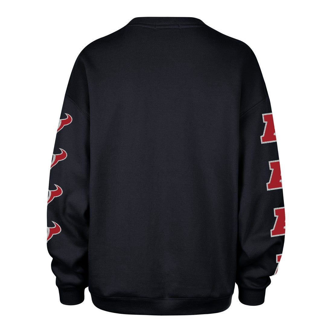 Houston Texans '47 Women's Go Big Oversized Pullover Sweatshirt Navy | 47 brand