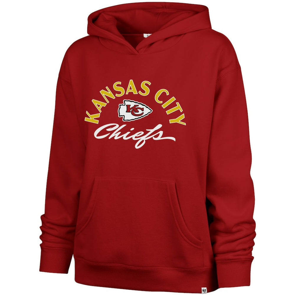 Kansas City Chiefs '47 Women's Whirlwind Naomi Pullover Hoodie Red | 47 brand
