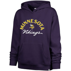 Minnesota Vikings '47 Women's Whirlwind Naomi Pullover Hoodie Purple | 47 brand
