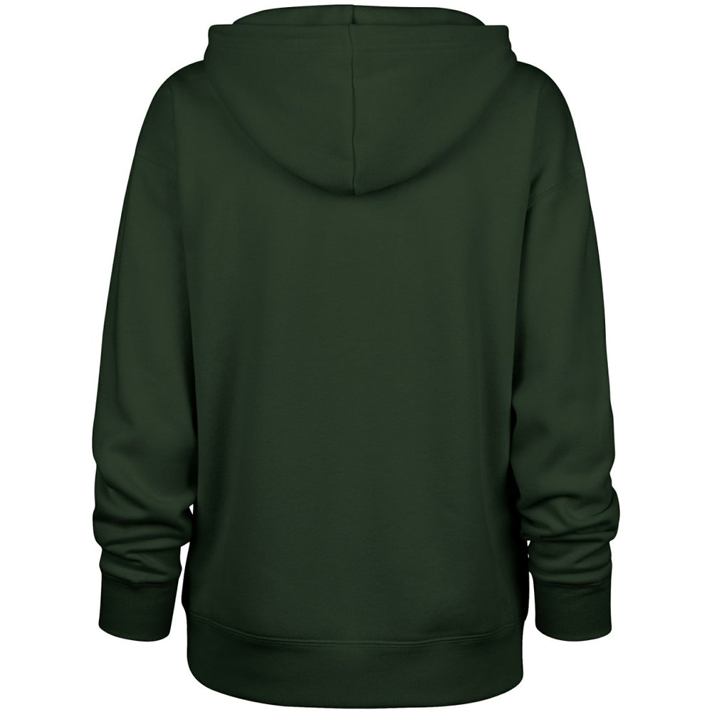Green Bay Packers '47 Women's Whirlwind Naomi Pullover Hoodie Green | 47 brand