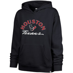 Houston Texans '47 Women's Whirlwind Naomi Pullover Hoodie Navy | 47 brand