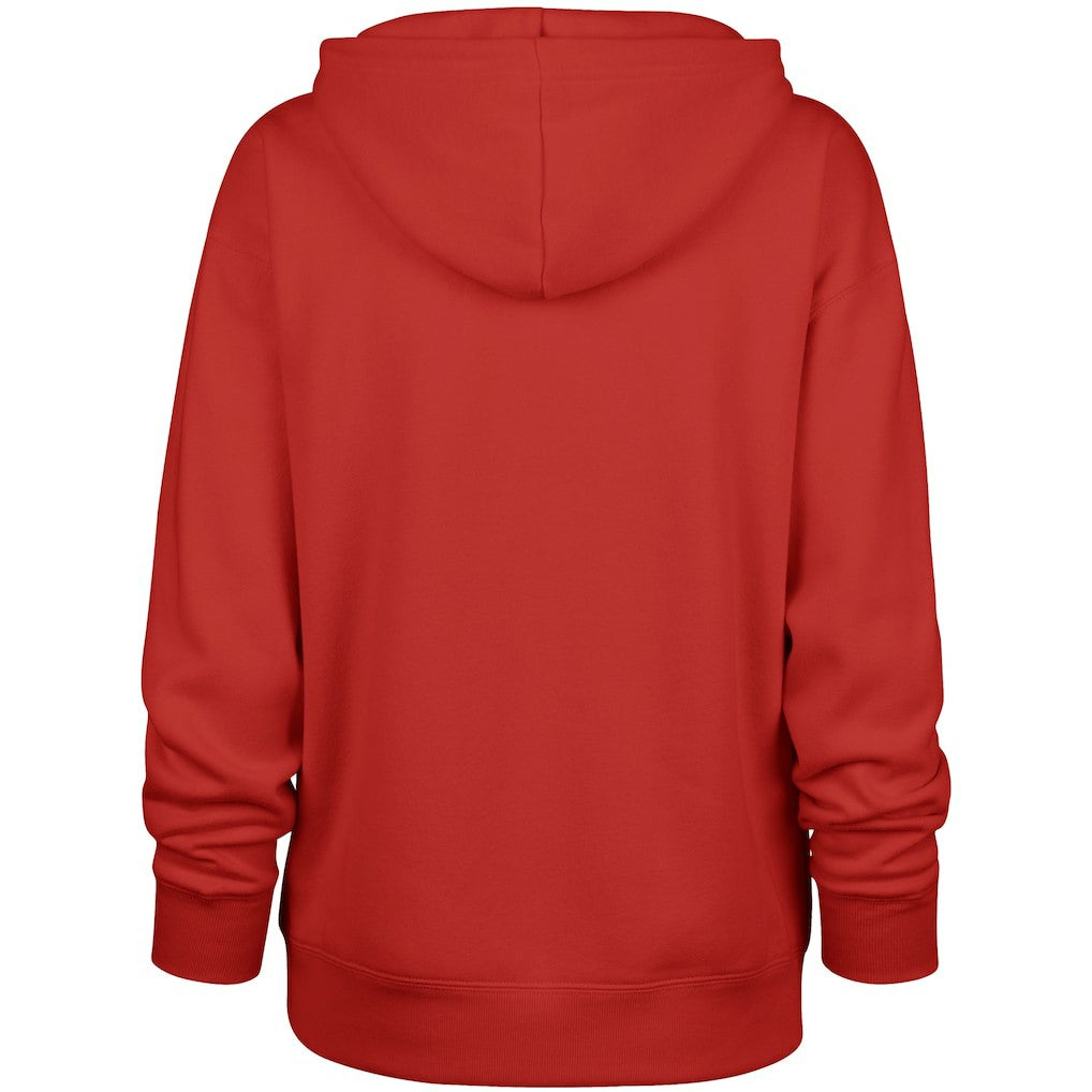 Washington Commanders '47 Women's Whirlwind Naomi Pullover Hoodie Red | 47 brand