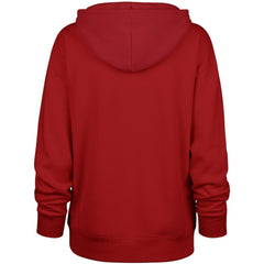 San Francisco 49ers '47 Women's Whirlwind Naomi Pullover Hoodie Scarlet | 47 brand