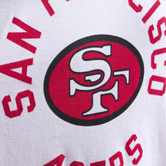 San Francisco 49ers x Todd Snyder Premium Jersey Mock Neck Tee White | NFL