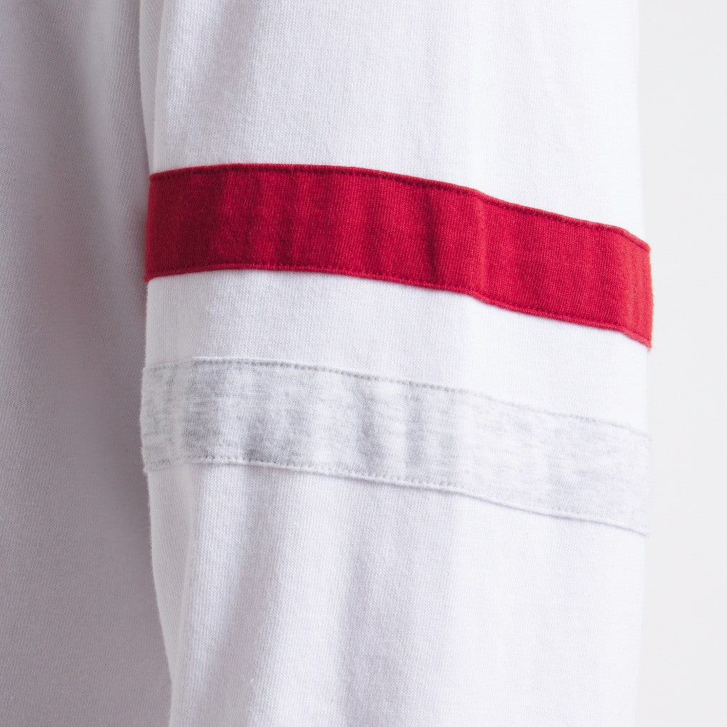 San Francisco 49ers x Todd Snyder Premium Jersey Mock Neck Tee White | NFL
