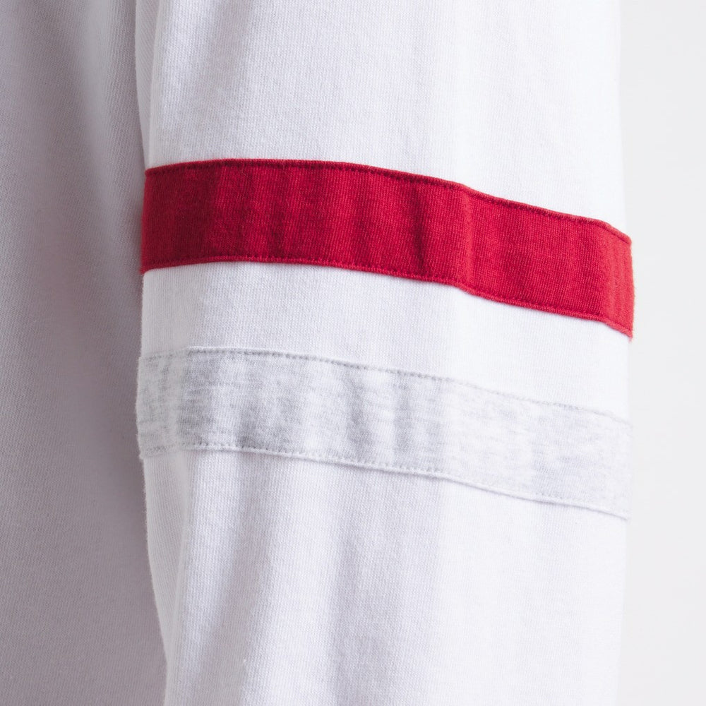 San Francisco 49ers x Todd Snyder Premium Jersey Mock Neck Tee White | NFL