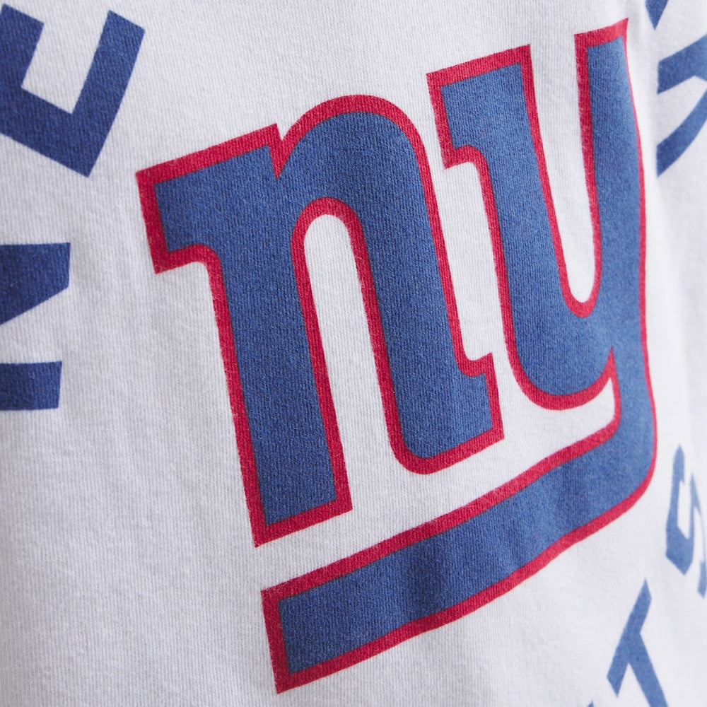 New York Giants x Todd Snyder Premium Jersey Mock Neck Tee White | NFL