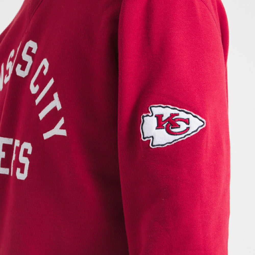 Kansas City Chiefs x Todd Snyder Relaxed Canadian Fleece Crew Red | NFL