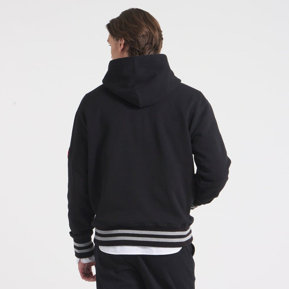 Kansas City Chiefs x Todd Snyder Relaxed Canadian Fleece Hoodie Black | NFL