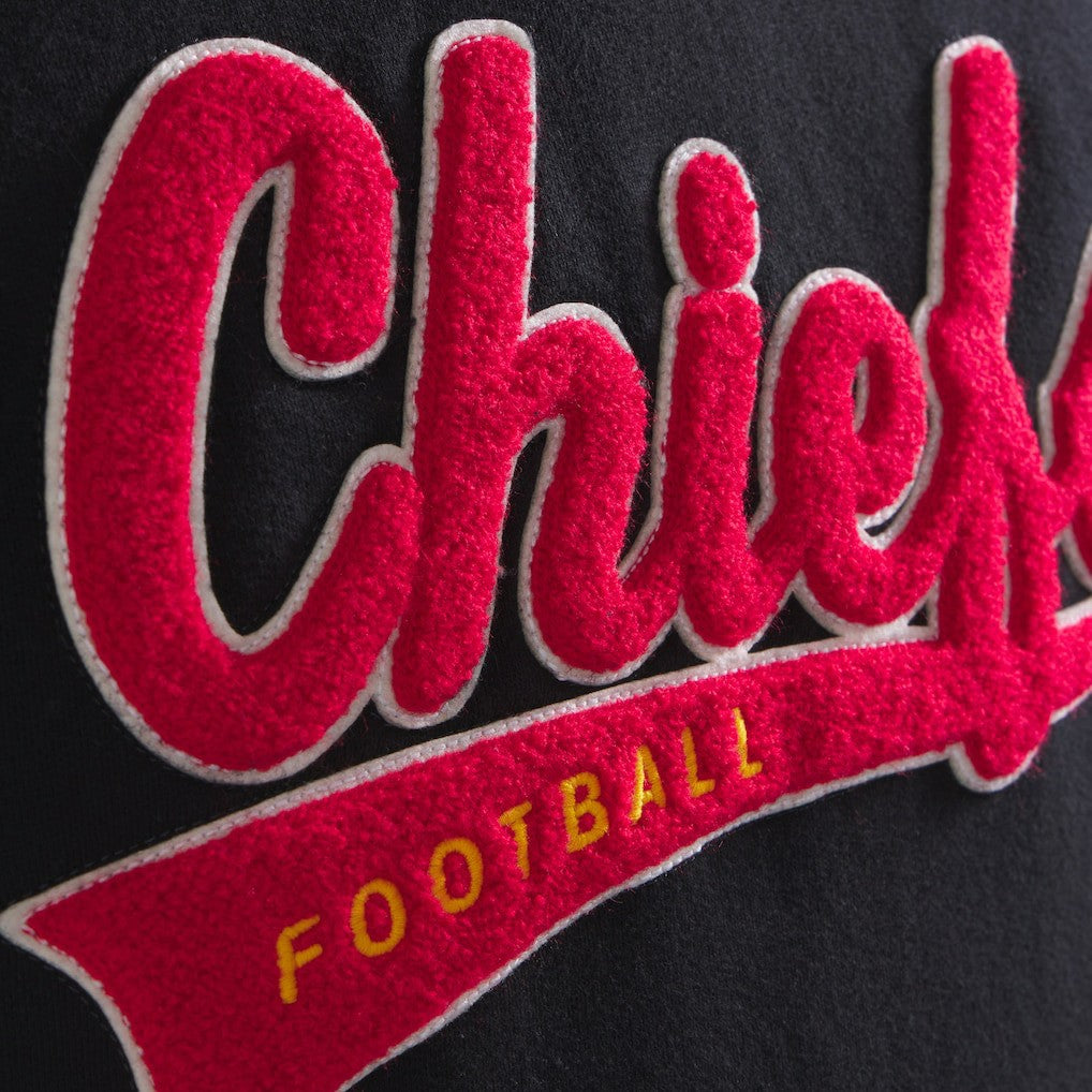 Kansas City Chiefs x Todd Snyder Relaxed Canadian Fleece Hoodie Black | NFL