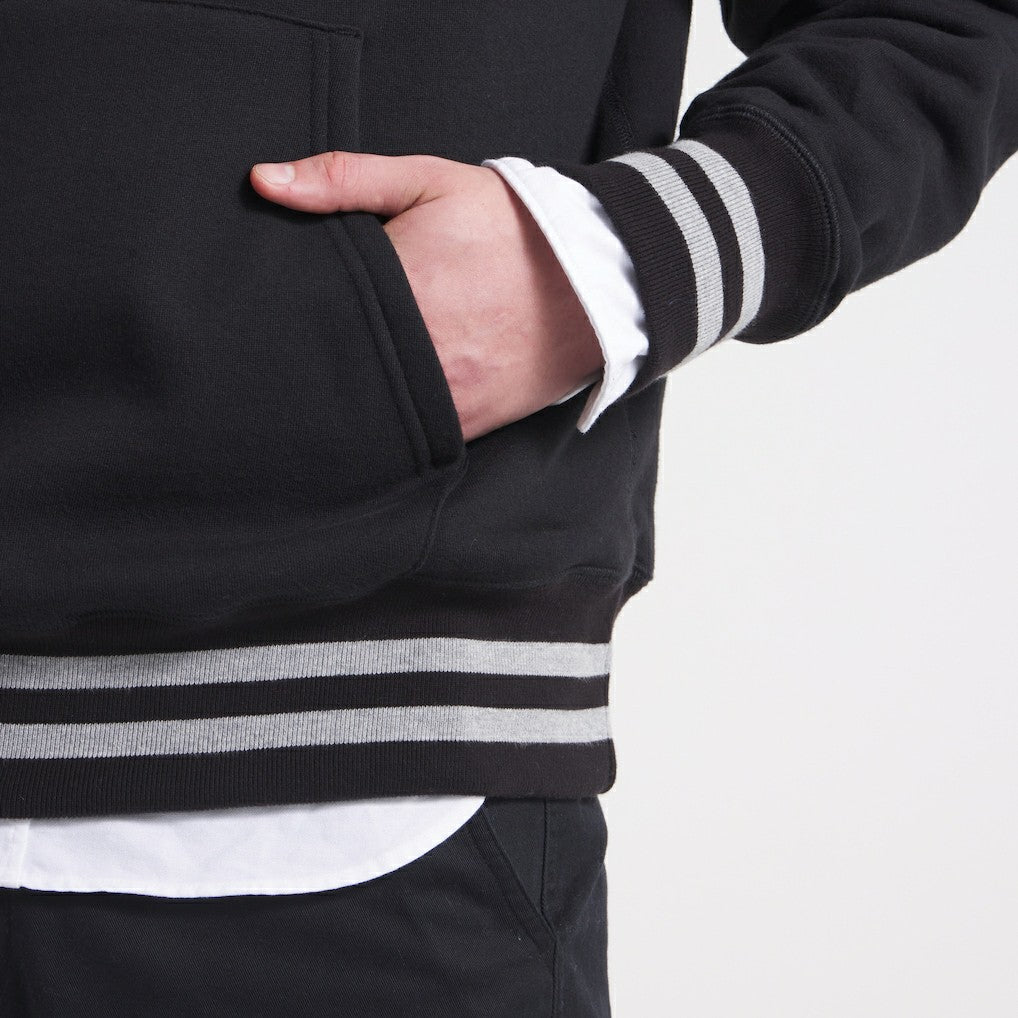 Kansas City Chiefs x Todd Snyder Relaxed Canadian Fleece Hoodie Black | NFL
