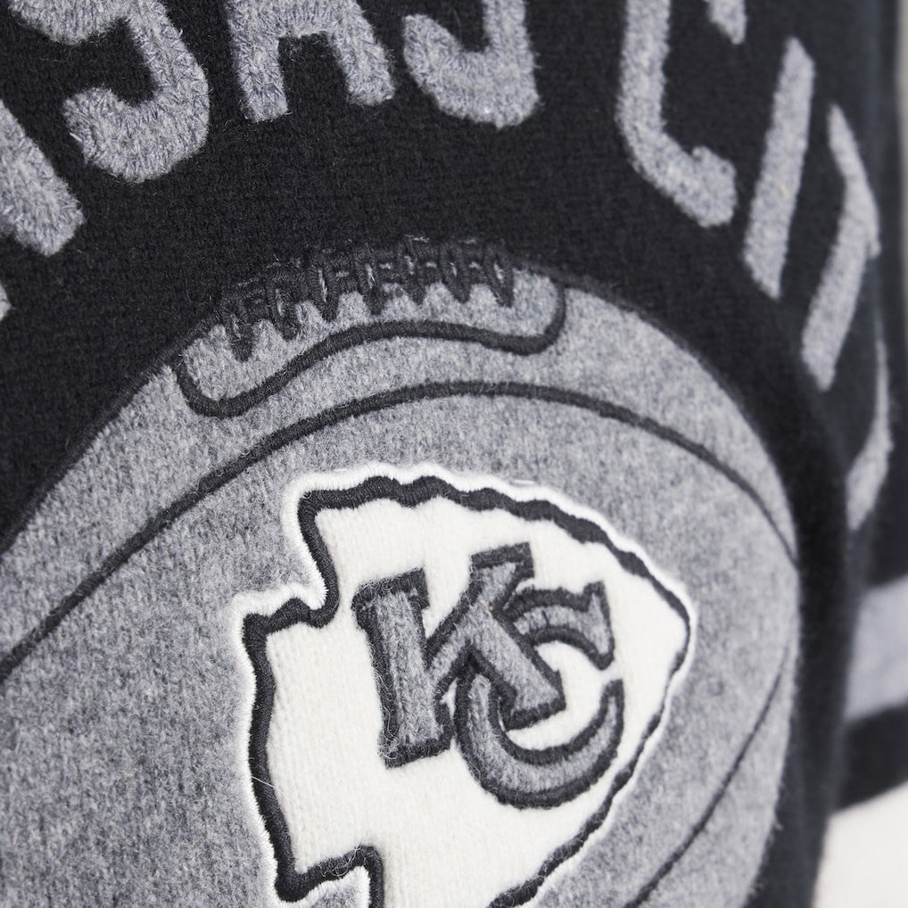 Kansas City Chiefs x Todd Snyder Cashmere Crew Sweater Black | NFL