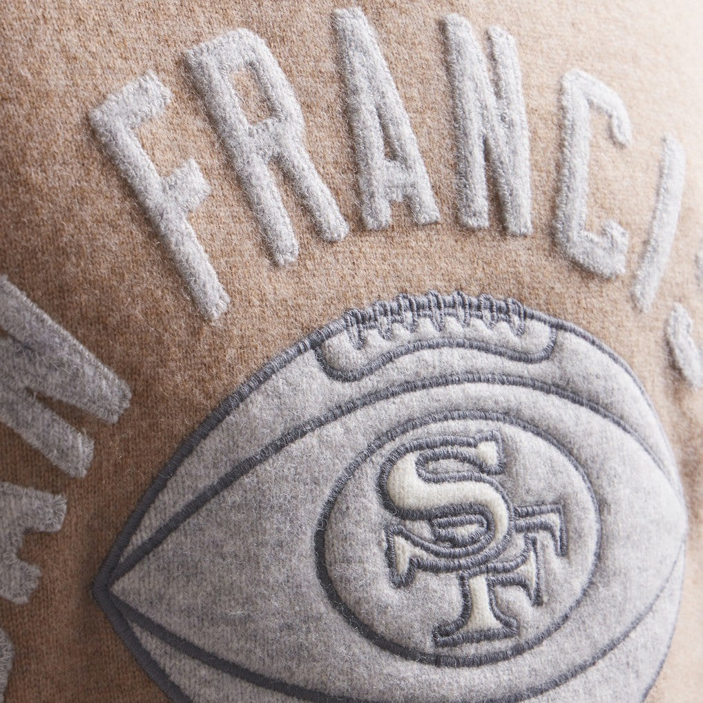 San Francisco 49ers x Todd Snyder Cashmere Crew Sweater Oatmeal | NFL