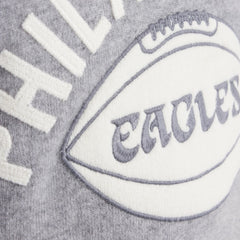 Philadelphia Eagles x Todd Snyder Cashmere Crew Sweater Heather Gray | NFL