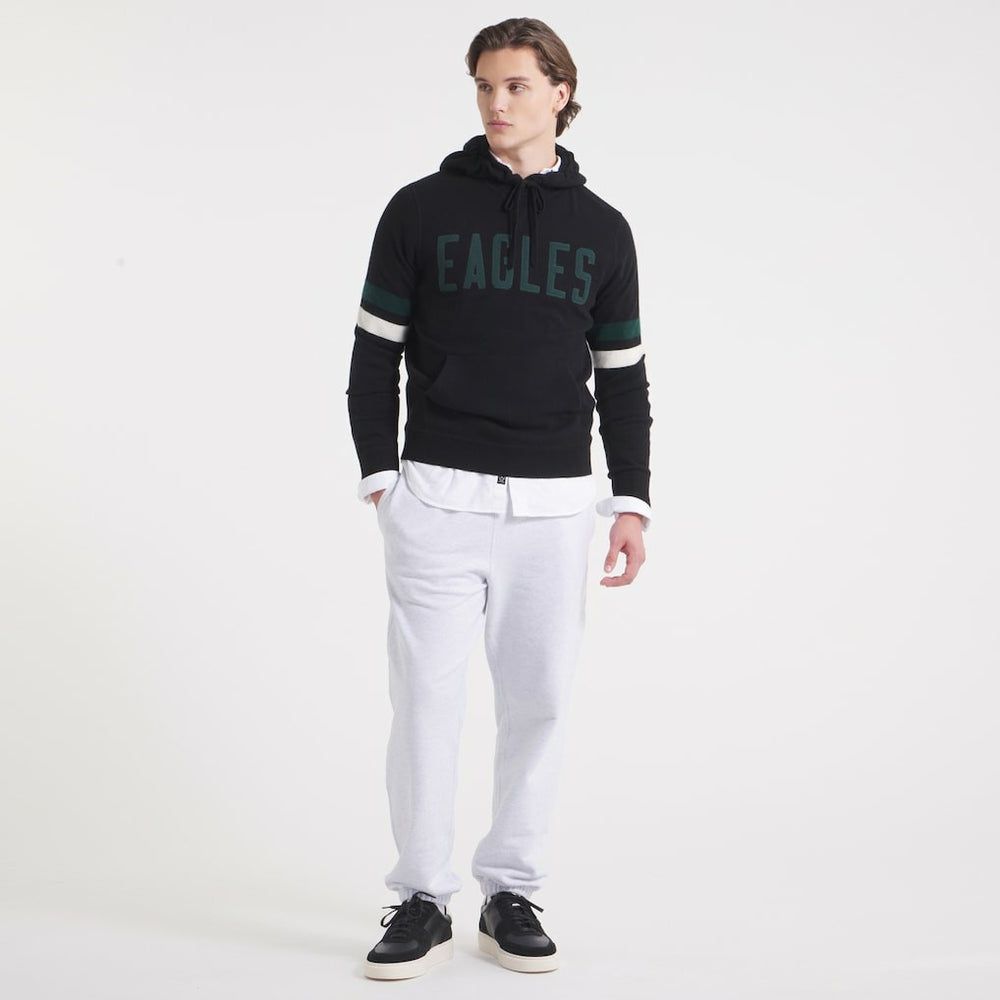Philadelphia Eagles x Todd Snyder Cashmere Hoodie Sweater Black | NFL