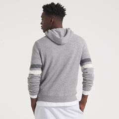 New York Giants x Todd Snyder Cashmere Hoodie Sweater Heather Charcoal | NFL