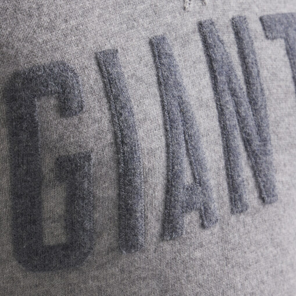 New York Giants x Todd Snyder Cashmere Hoodie Sweater Heather Charcoal | NFL