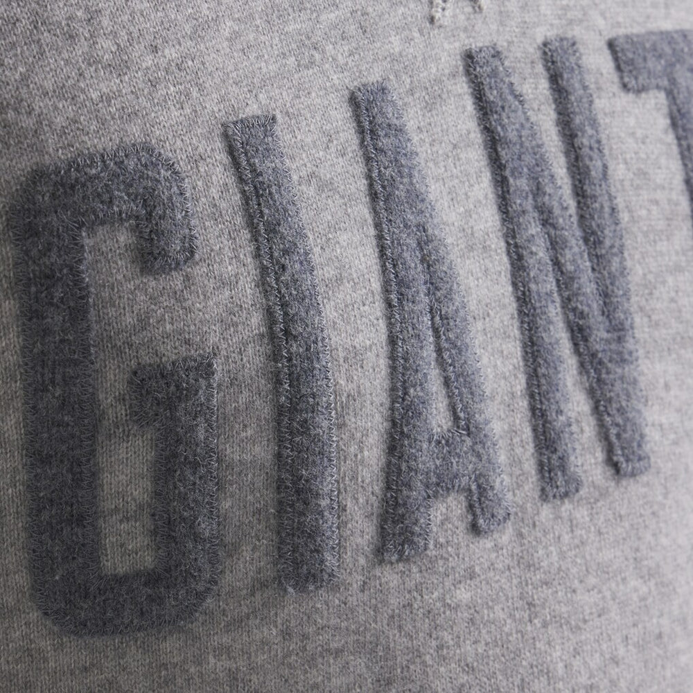 New York Giants x Todd Snyder Cashmere Hoodie Sweater Heather Charcoal | NFL