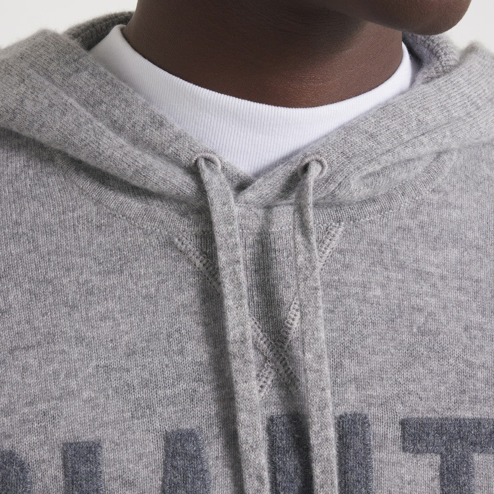 New York Giants x Todd Snyder Cashmere Hoodie Sweater Heather Charcoal | NFL