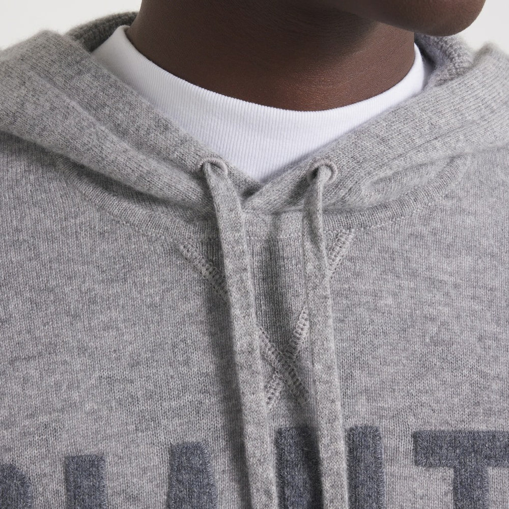New York Giants x Todd Snyder Cashmere Hoodie Sweater Heather Charcoal | NFL