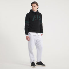 New York Jets x Todd Snyder Cashmere Hoodie Sweater Heather Black | NFL