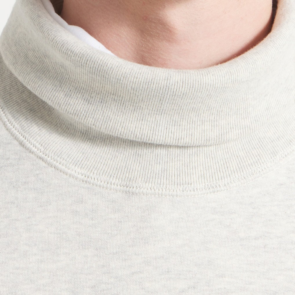 New York Giants x Todd Snyder Relaxed Canadian Fleece Turtleneck Oatmeal | NFL