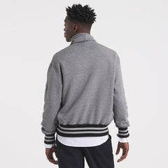 Kansas City Chiefs x Todd Snyder Relaxed Canadian Fleece Turtleneck Heather Gray | NFL
