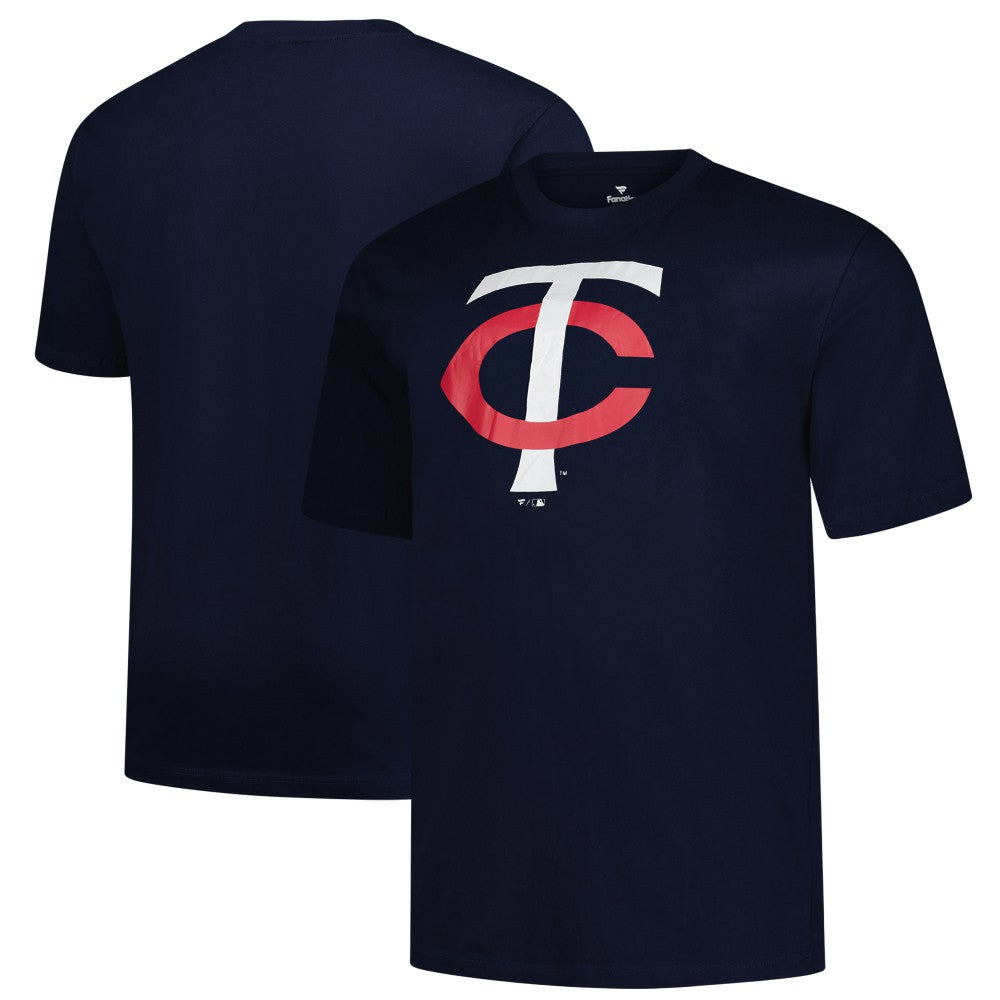 Minnesota Twins Profile Big & Tall Primary Logo T-Shirt - MLB