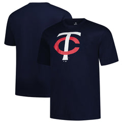 Minnesota Twins Profile Big & Tall Primary Logo T-Shirt - MLB