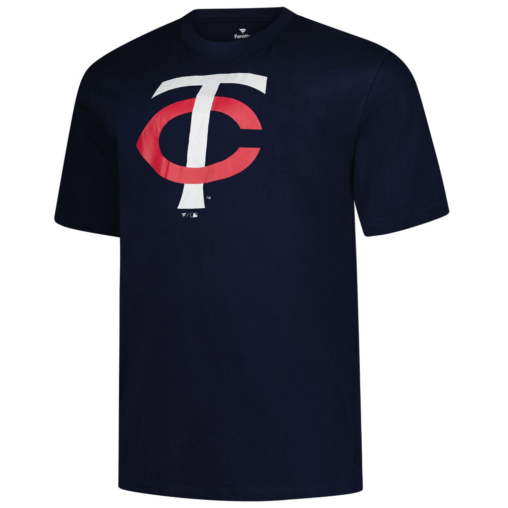 Minnesota Twins Profile Big & Tall Primary Logo T-Shirt - MLB
