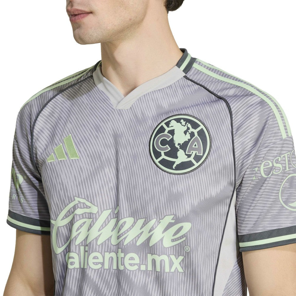 Club America 2025/26 Third Replica Jersey Gray | Adidas Sale