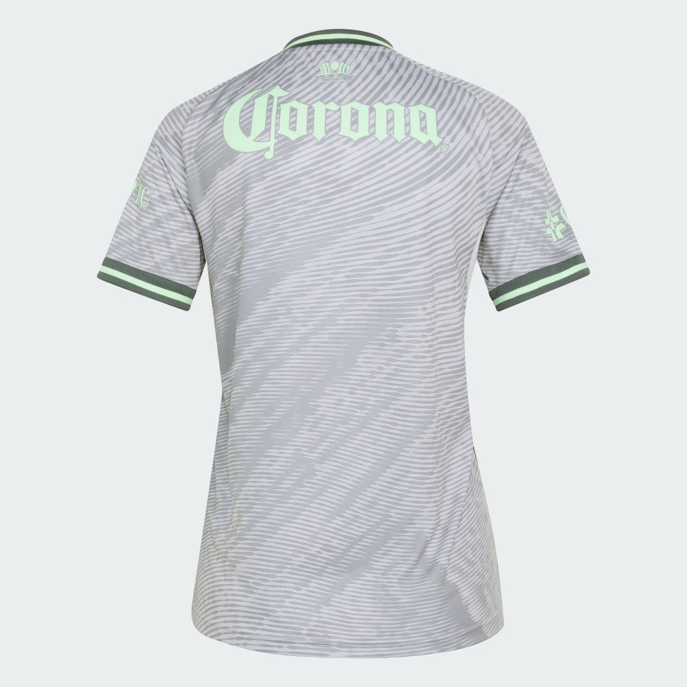 Club America Women's Third 2025/26 Replica Jersey Gray | Adidas Online