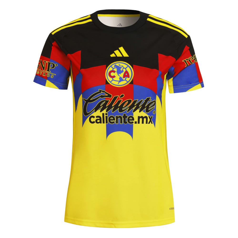 Club America Women's 2025/26 Home Replica Jersey Yellow | Adidas online