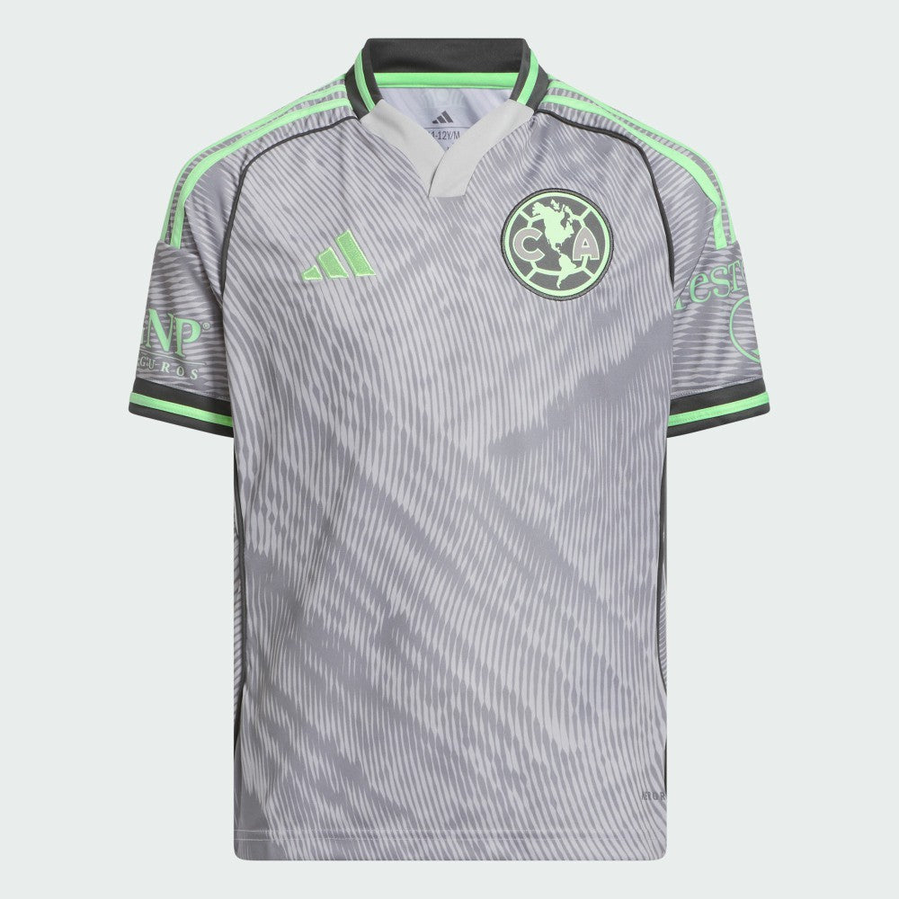 Club America Youth 2025 Third Replica Jersey Gray | Adidas discount